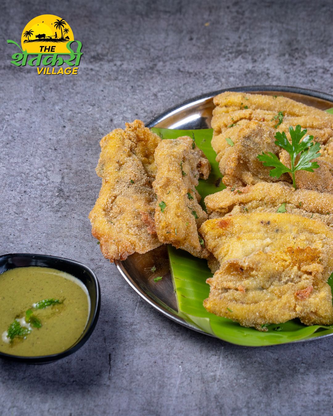 Pomfret Fry Thali